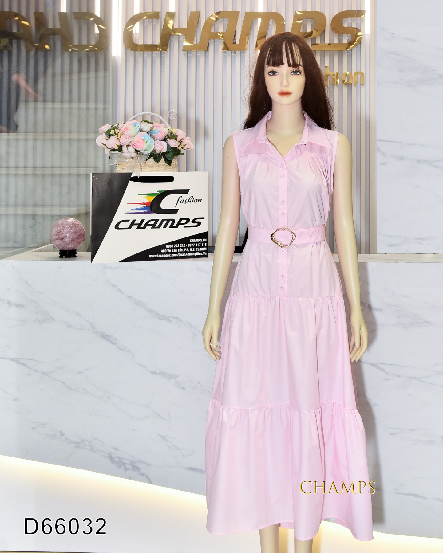 ĐẦM HỒNG DÀI +DN 66032