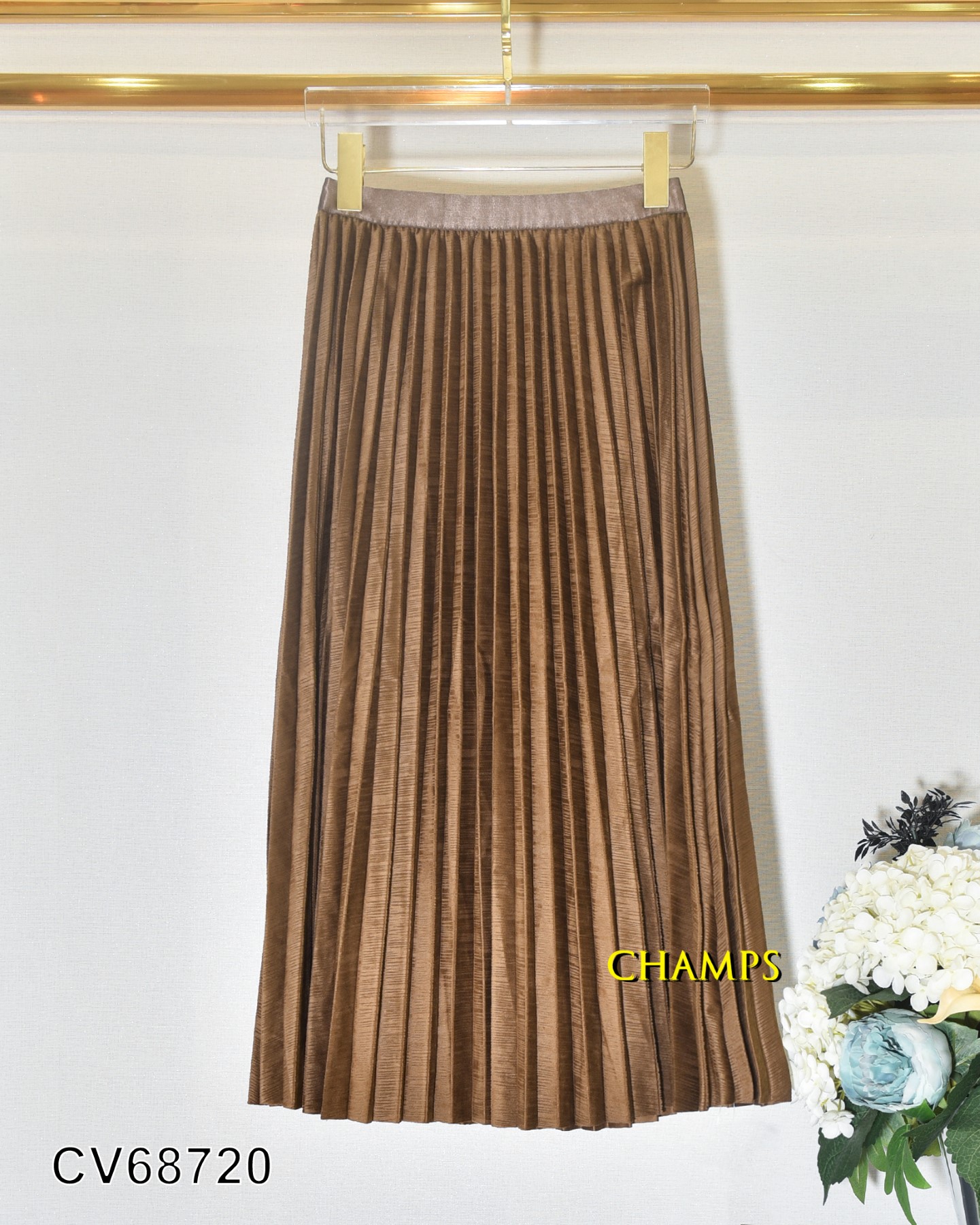 CHÂN VÁY XẾP LY DÀI CÁC MẪU NHŨ 68720
