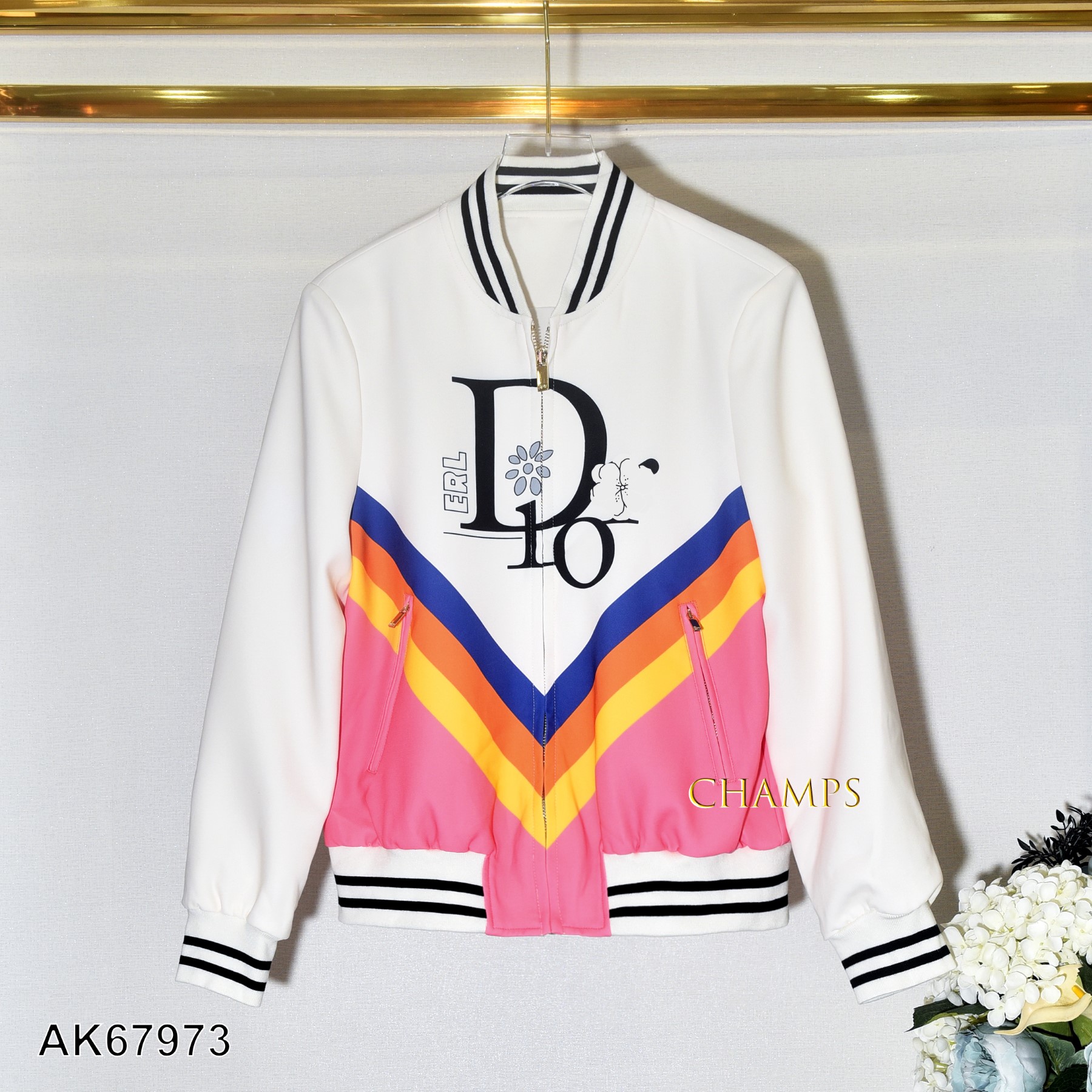 ÁO KHOÁC KEM DIOR MÀU NHIỀU 67973