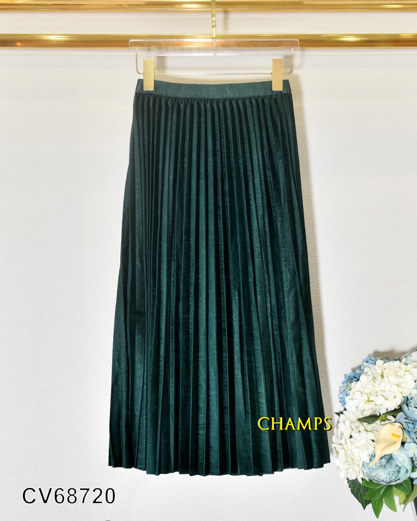 CHÂN VÁY XẾP LY DÀI CÁC MẪU NHŨ 68720