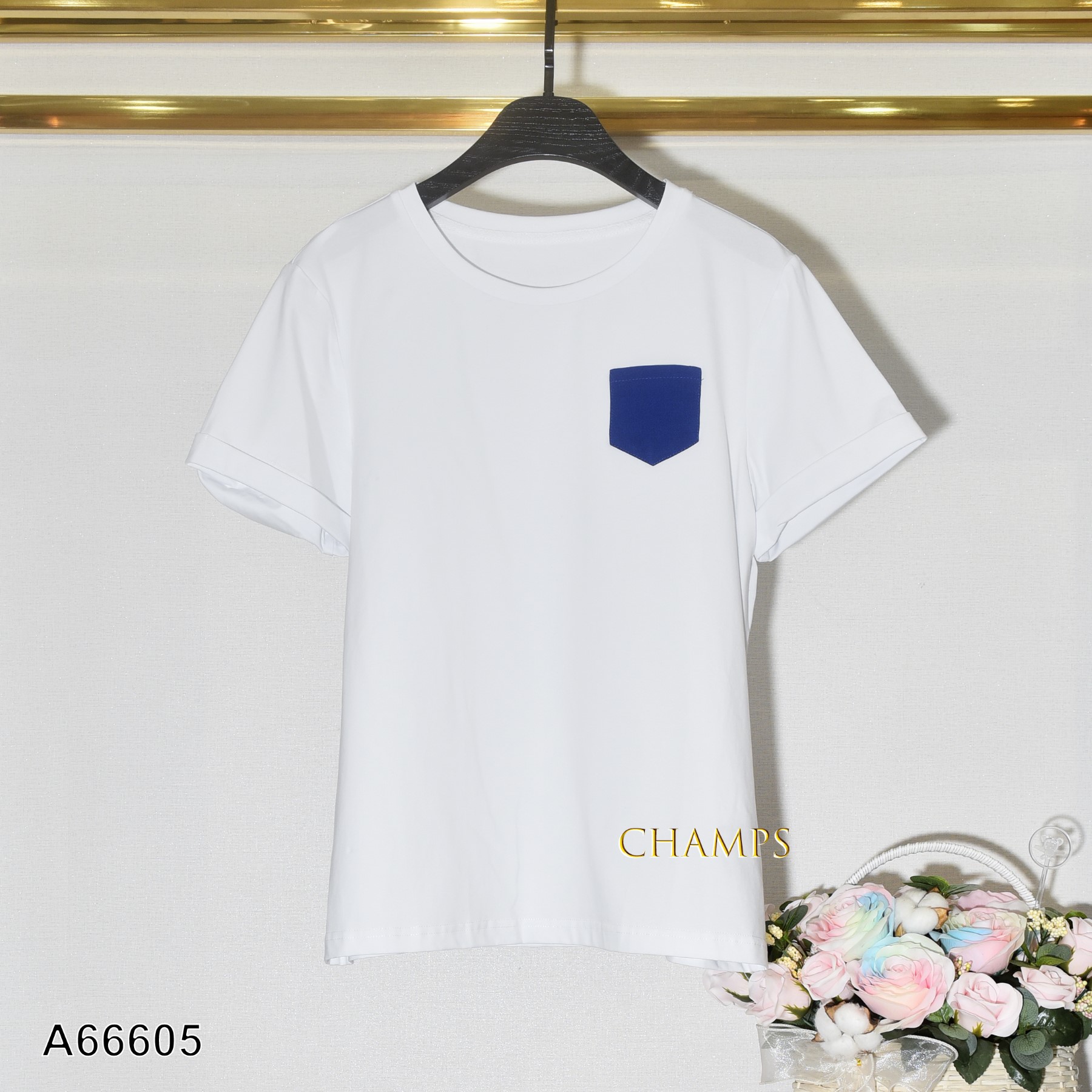 ÁO THUN TRƠN TÚI 66605