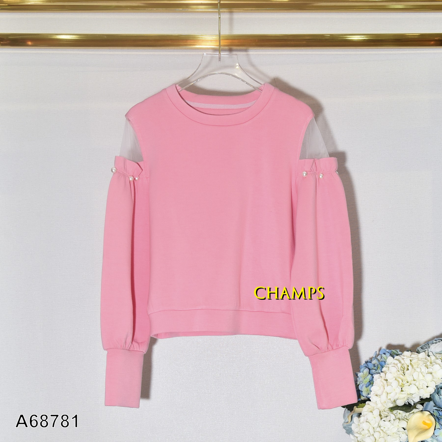 ÁO XỐP HỒNG 68781