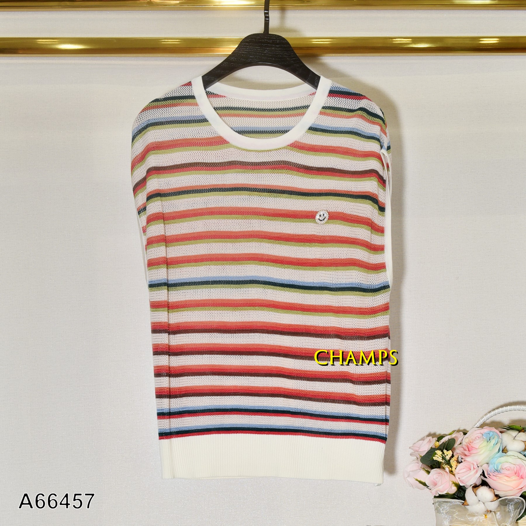 ÁO LEN KẺ MÀU 66457