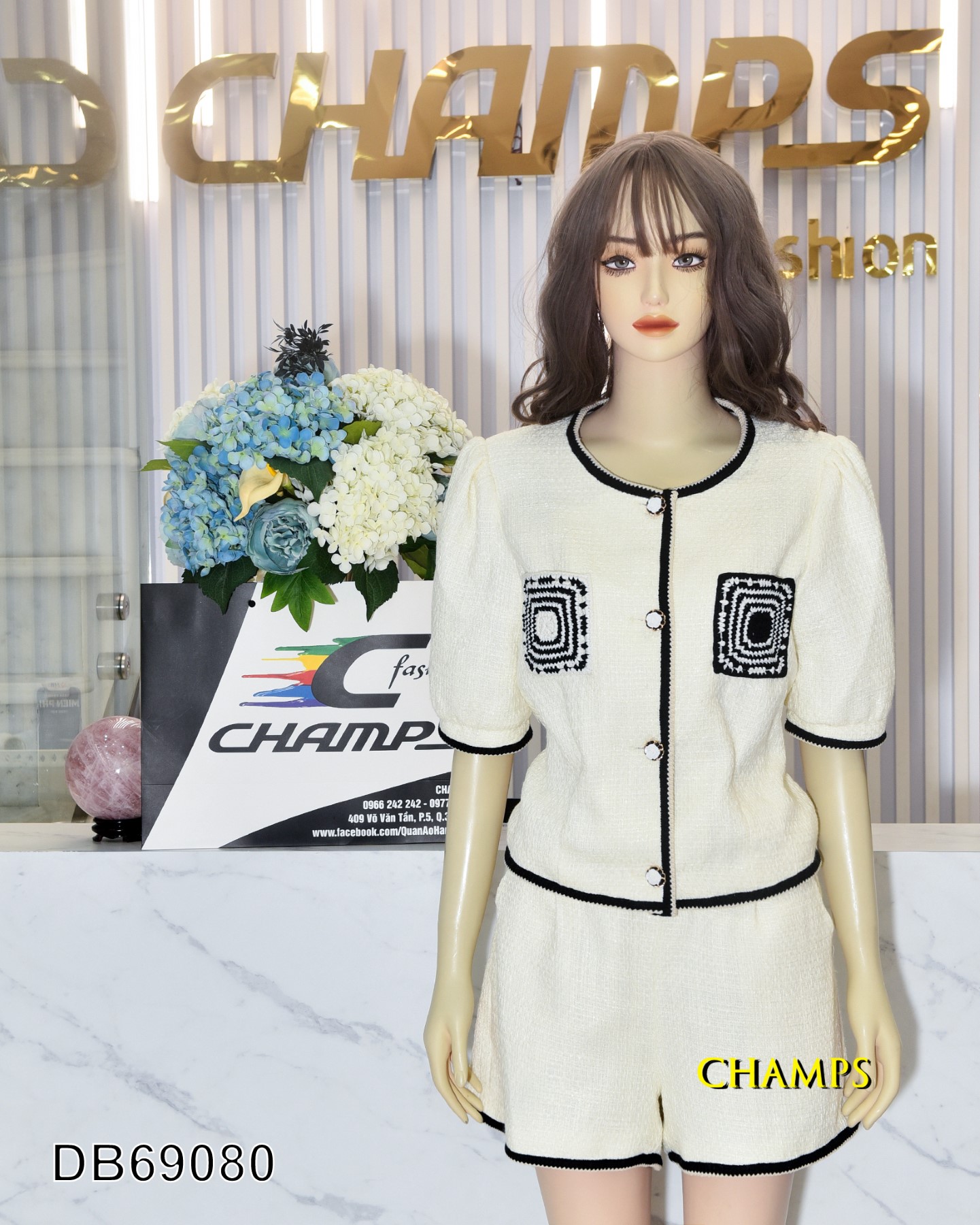 BỘ SHORT BỐ KEM 69080