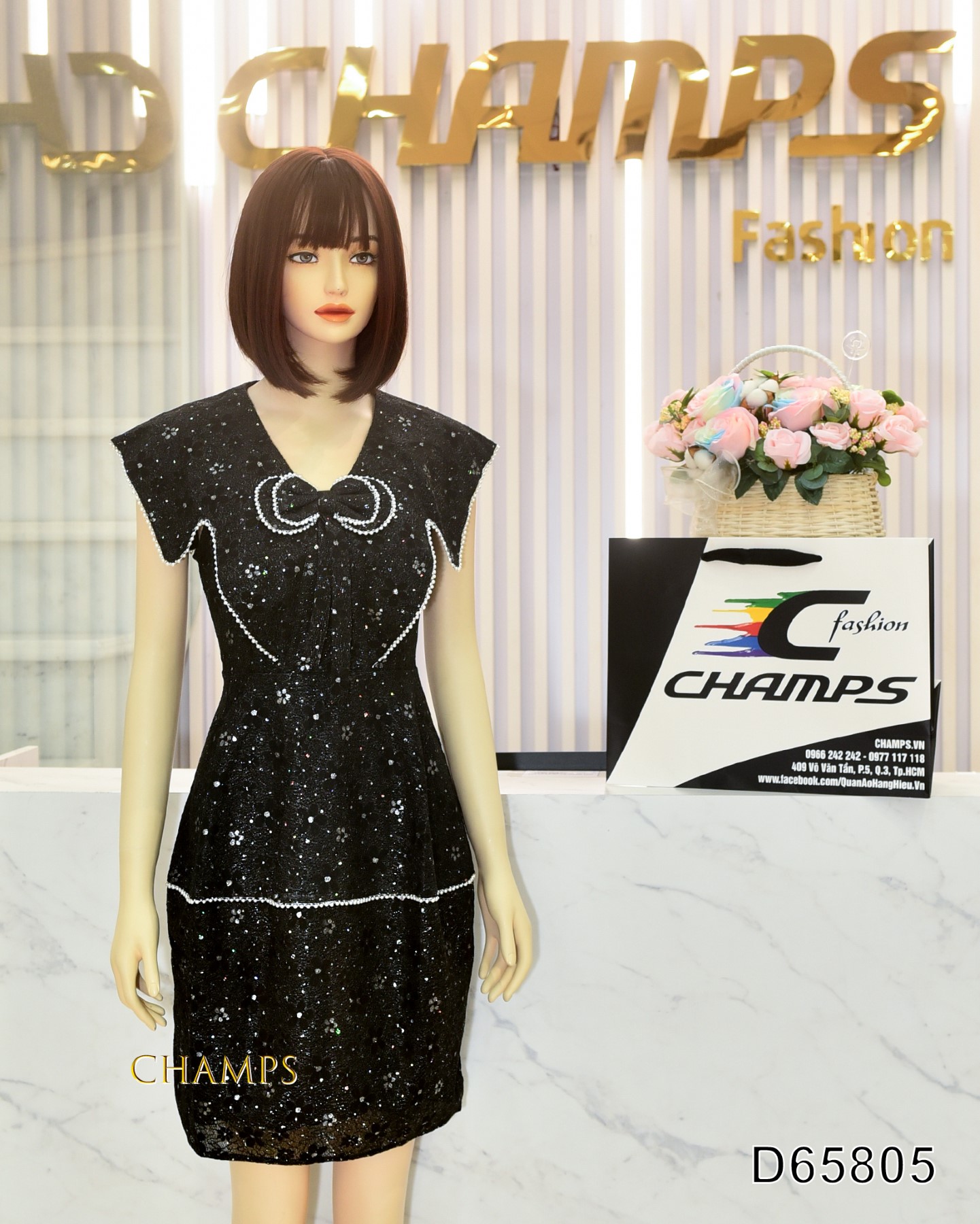 ĐẦM AYE ĐEN NHŨ HÀN 65805