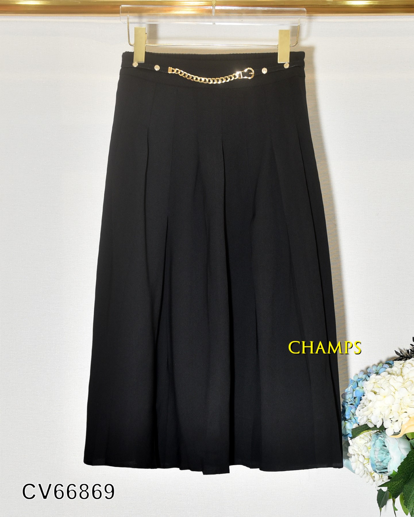 CHÂN VÁY ĐEN DÀI XÍCH 66869