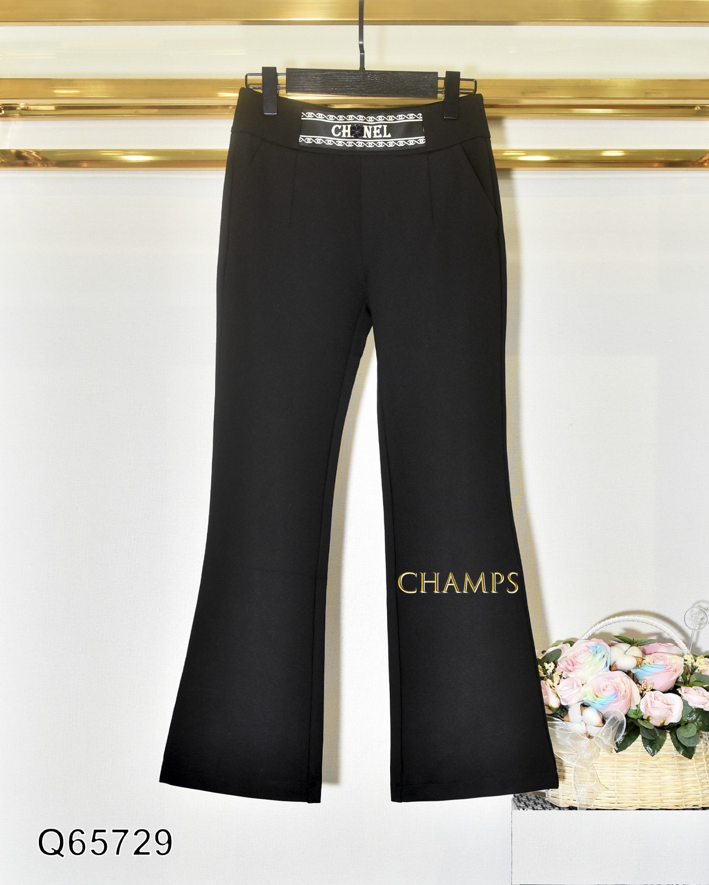 QUẦN THUN ĐEN BASS 65729