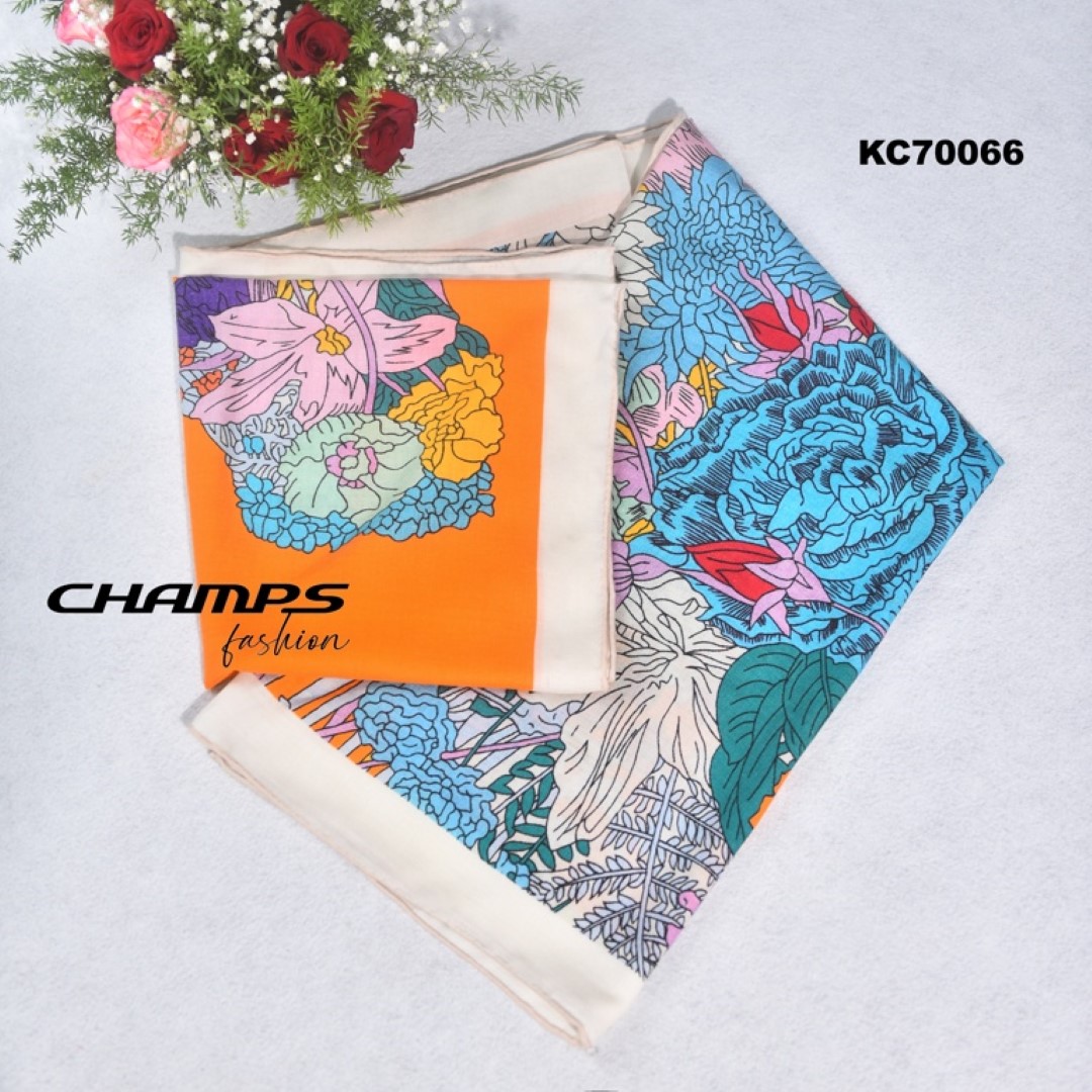 KHĂN CHOÀNG HERMES CAM 70066