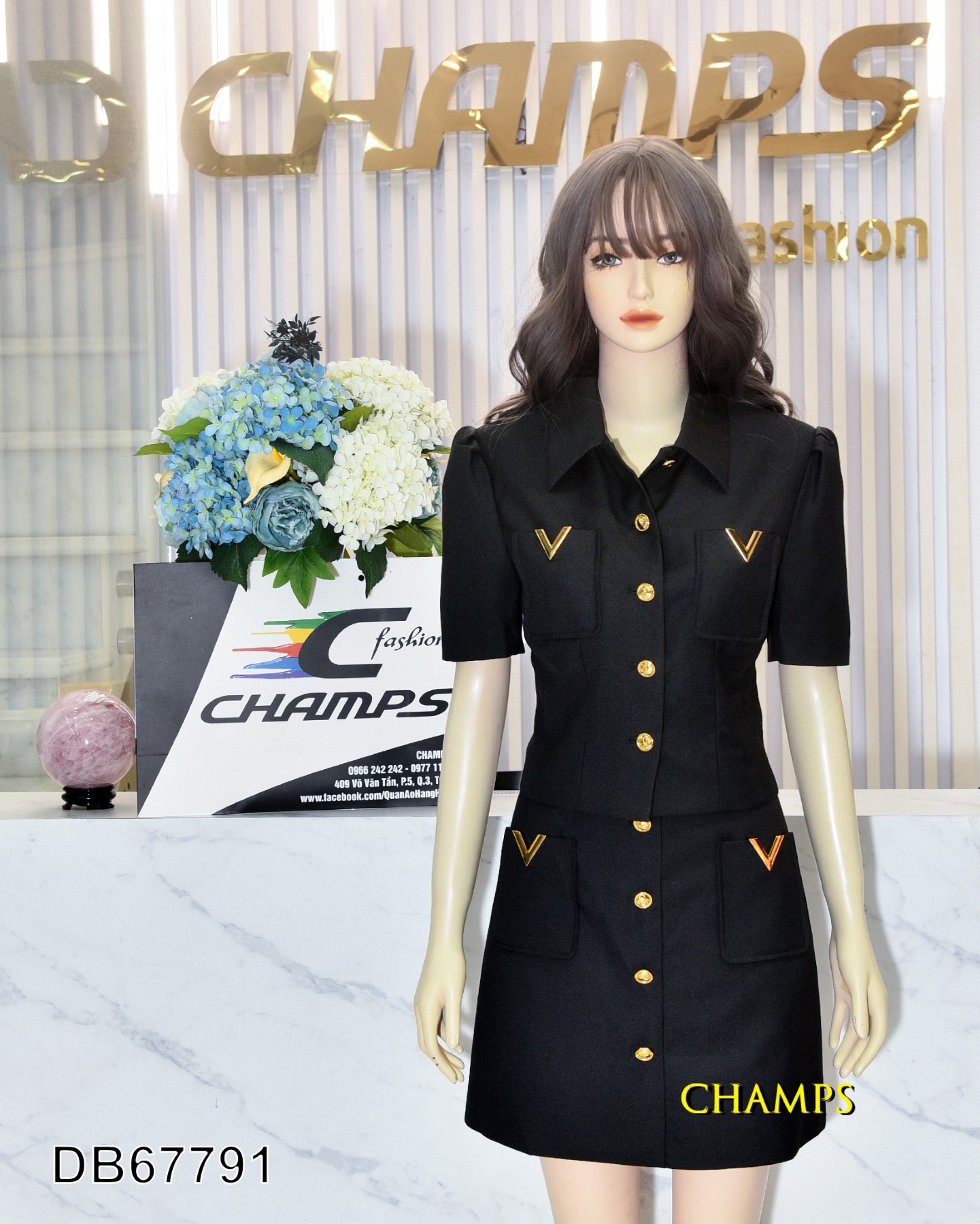 BỘ ĐEN VALENTINO +CV 67791