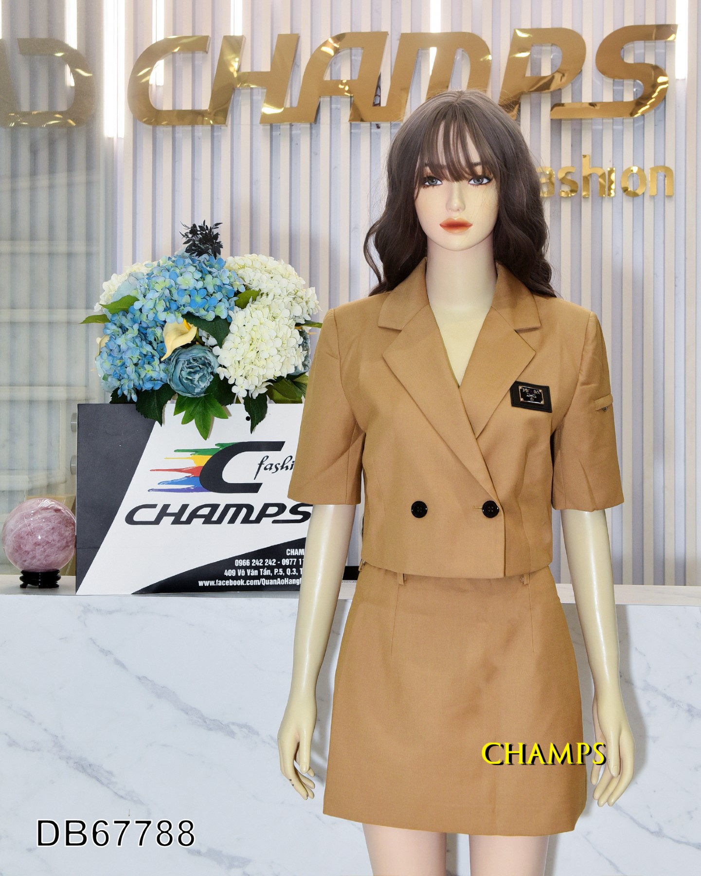 BỘ PADA NÂU ÁO VEST +CV 67788