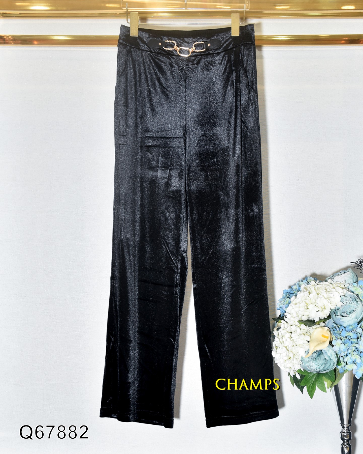 QUẦN BASS NHUNG ĐEN 67882