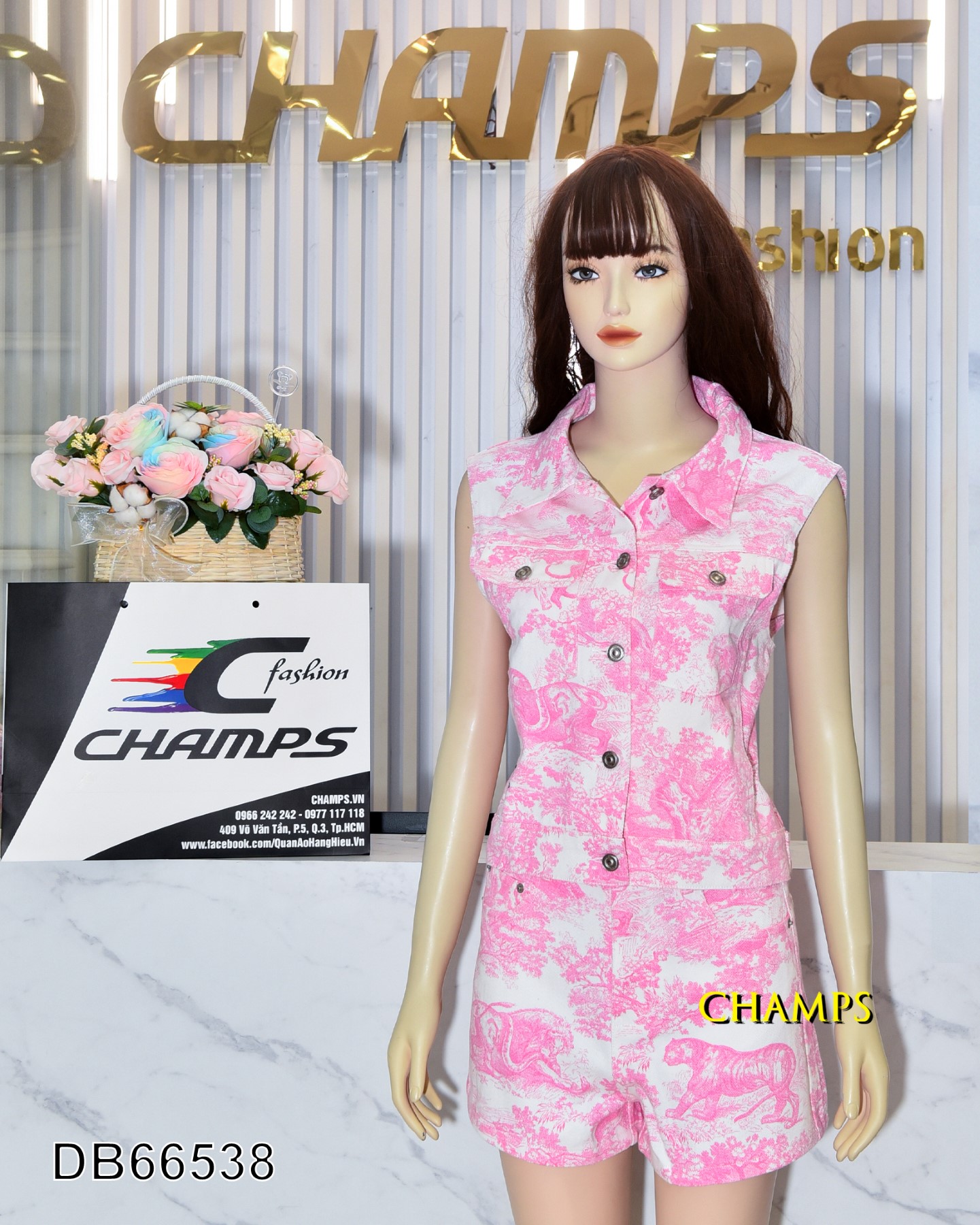 BỘ JEAN DIOR HỒNG 66538