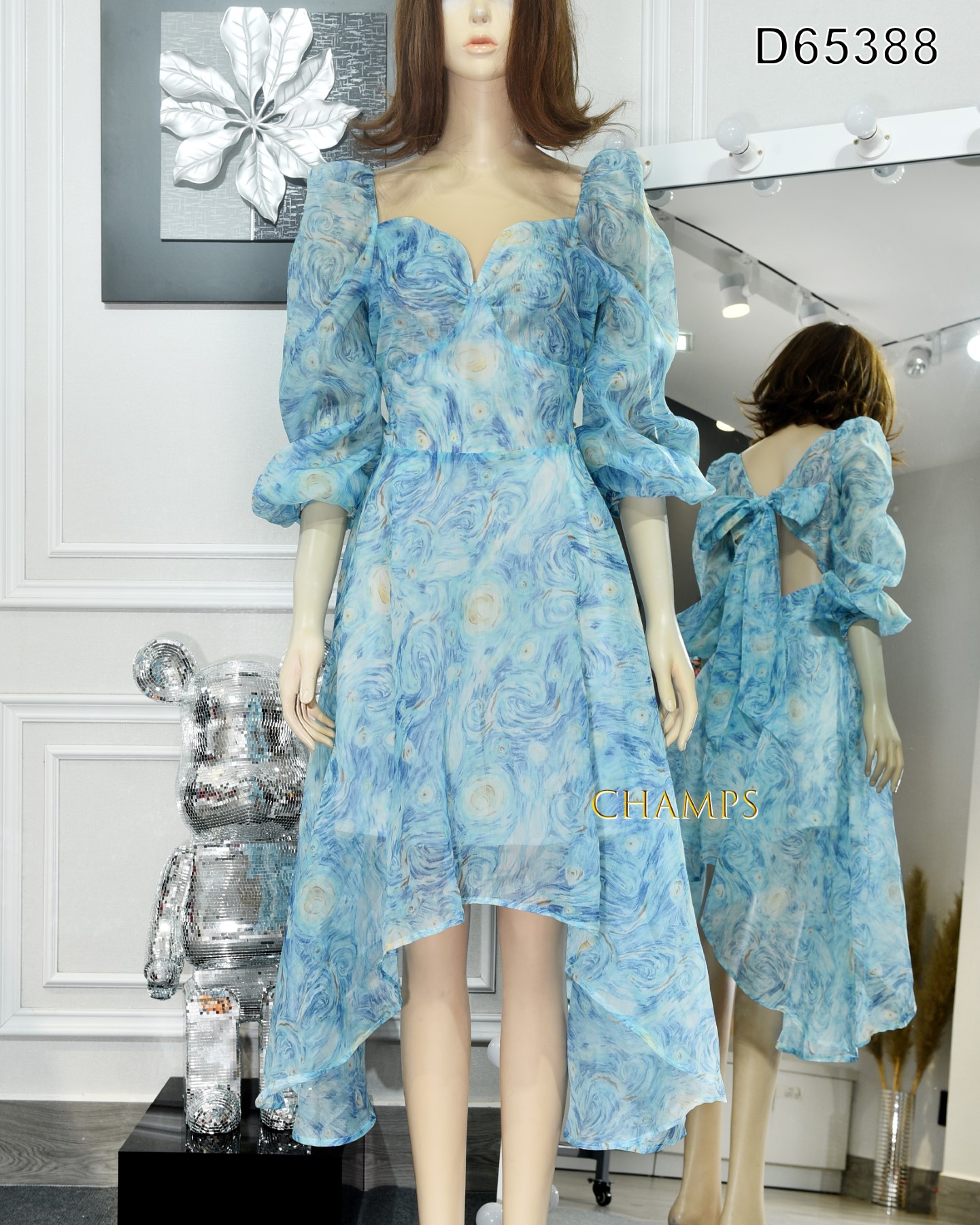 ĐẦM TƠ XANH HỞ LƯNG 65388