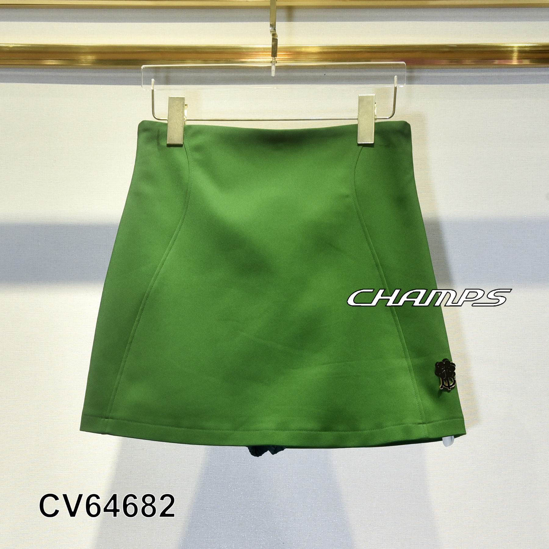 CHÂN VÁY XẾP LY NỮ MÀU XANH  V012