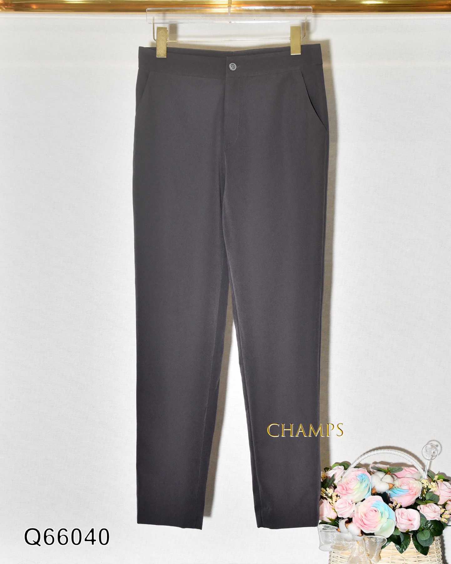 QUẦN TÂY XAM 66040