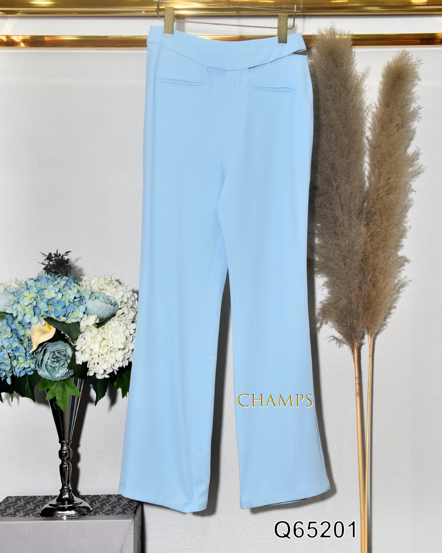 QUẦN TÂY BASS XANH BIỂN 65201