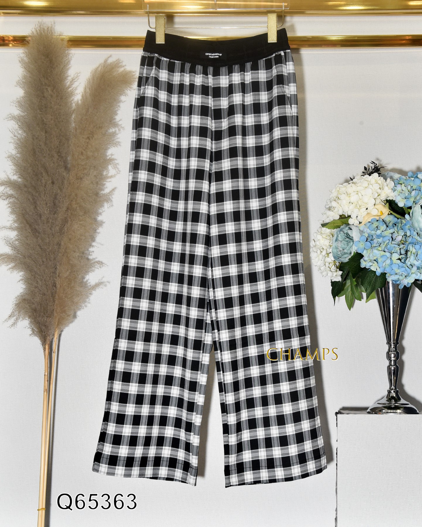 QUẦN SUÔN CARO 65363