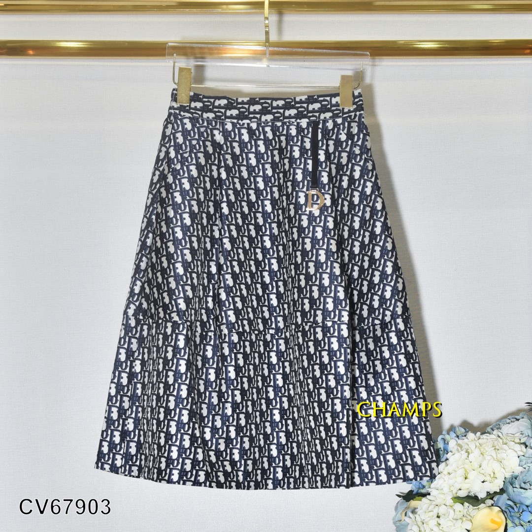 CHÂN VÁY DIOR XANH 67903