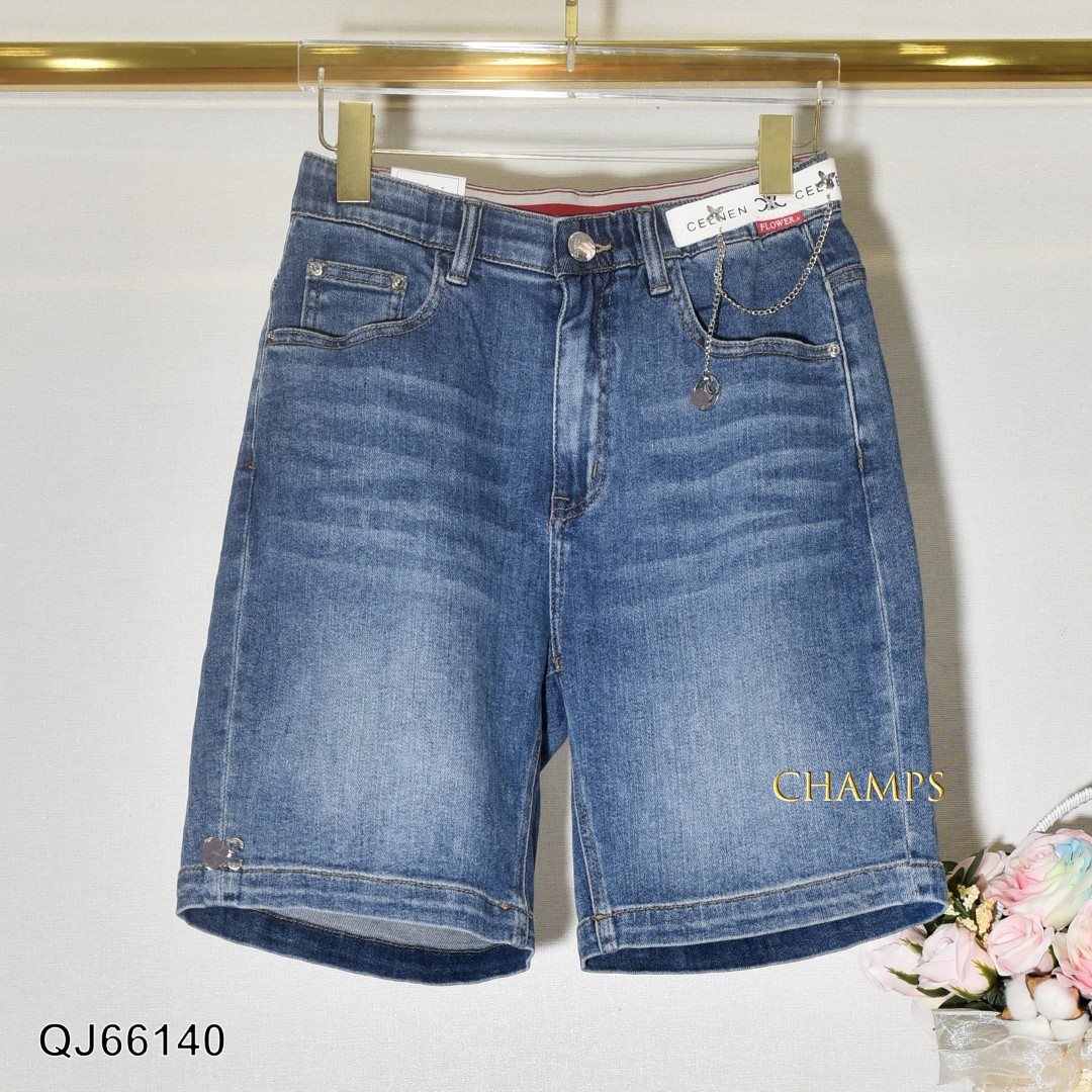 QUẦN JEAN XANH LỬNG GỐI 66140