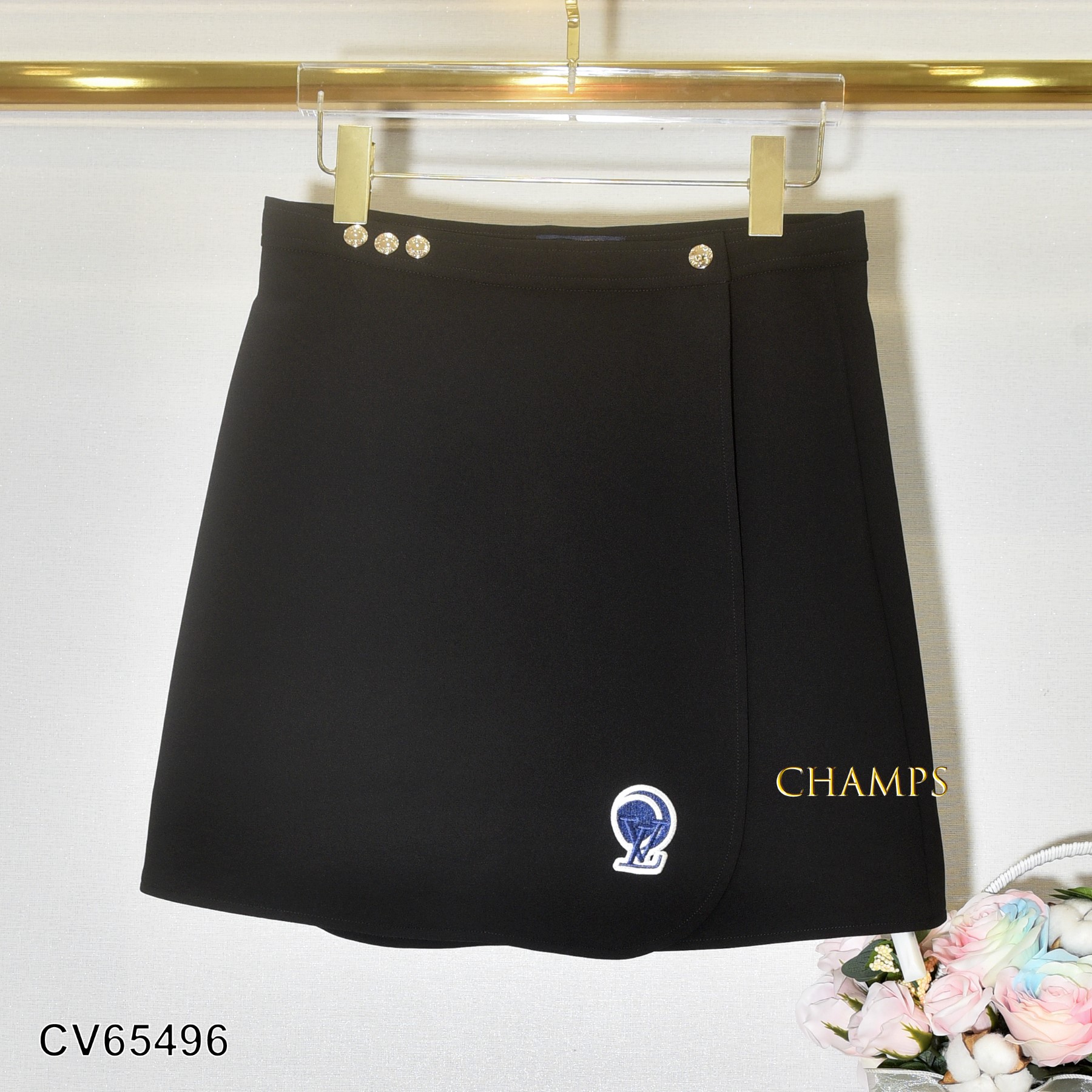 CHÂN VÁY ĐEN LV 65496