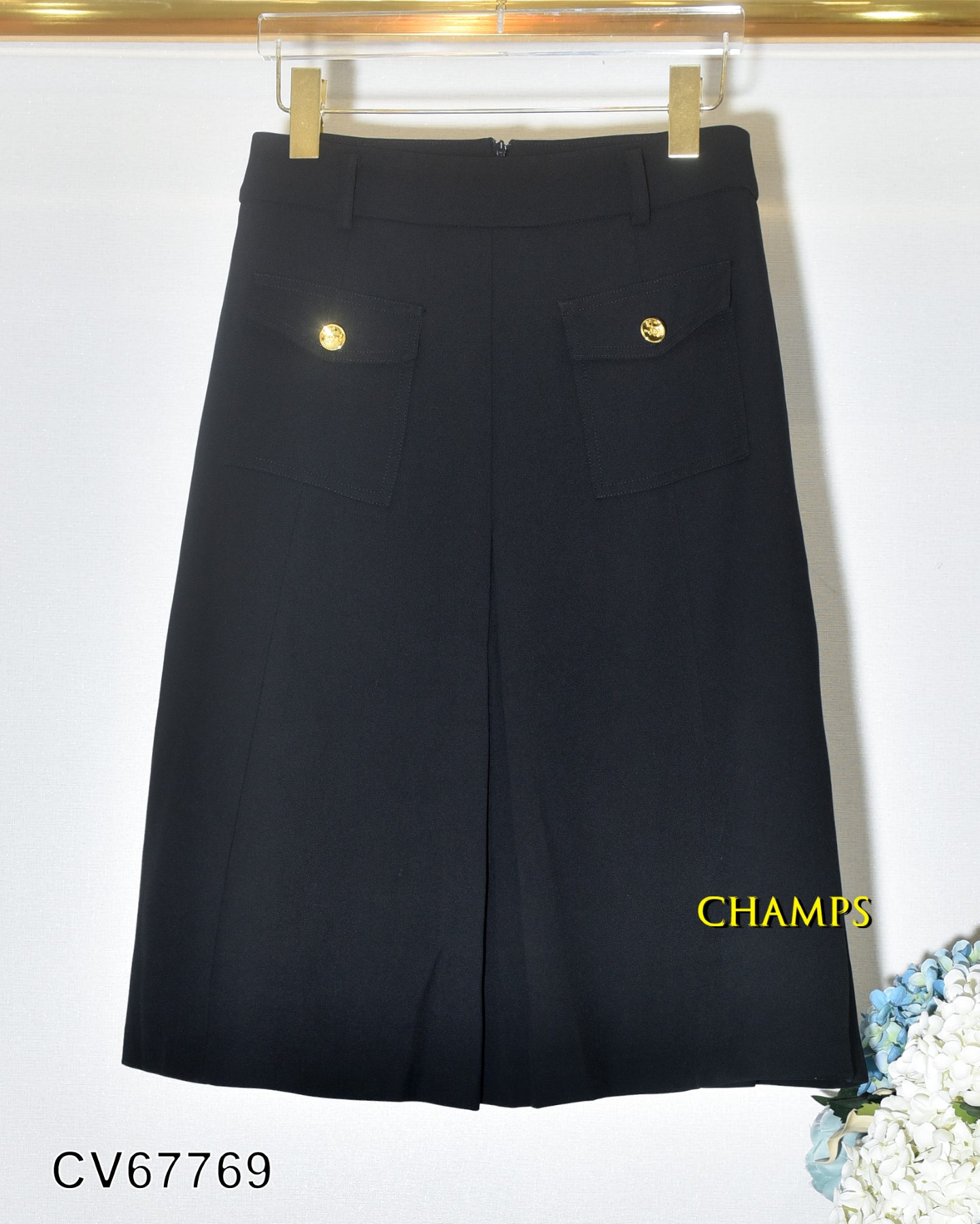 CHÂN VÁY DÀI ĐEN +DN 67769