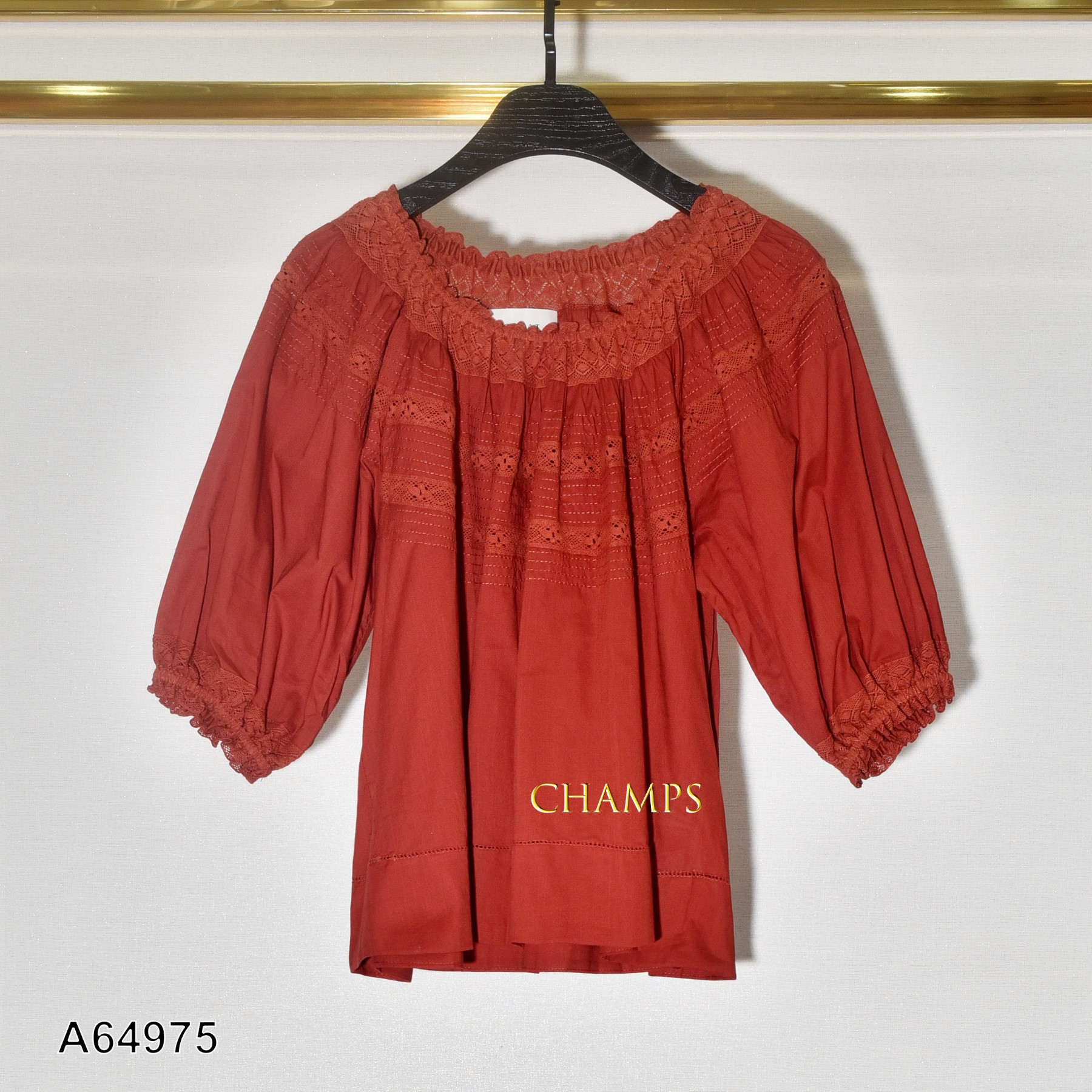 ÁO XÔ CAM ĐẤT 64975