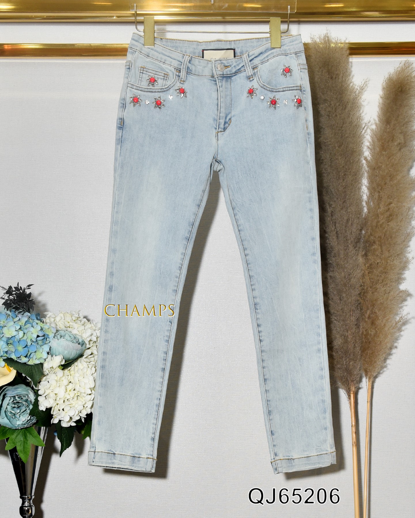 QUẦN JEAN GUCCI ĐÁ 65206