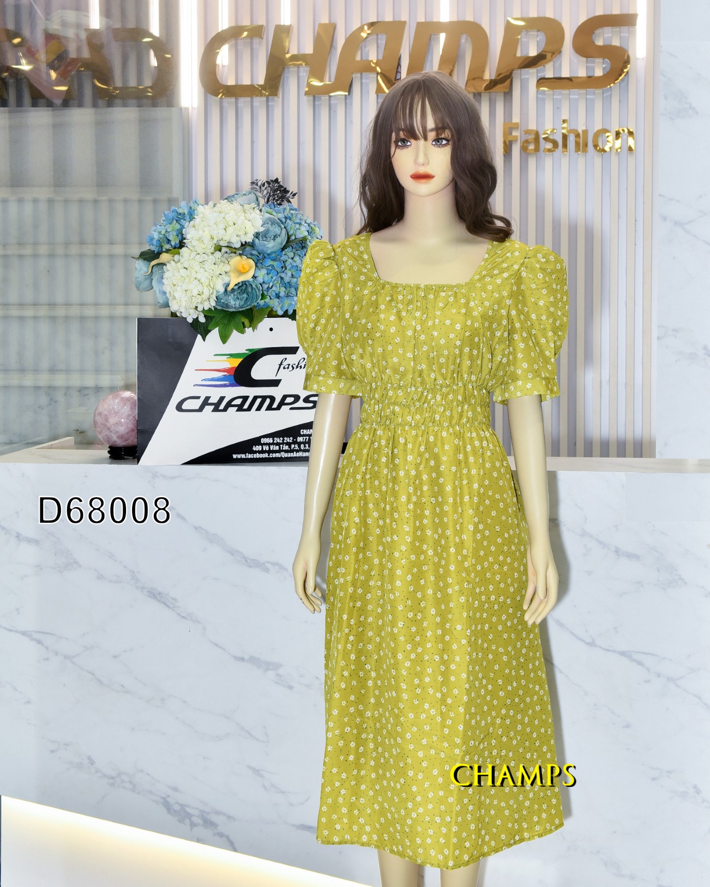 ĐẦM XÔ XANH HOA NHÍ 68008