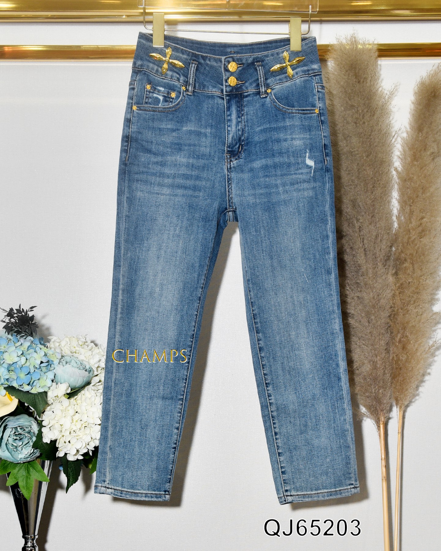 QUẦN JEAN XANH 65203