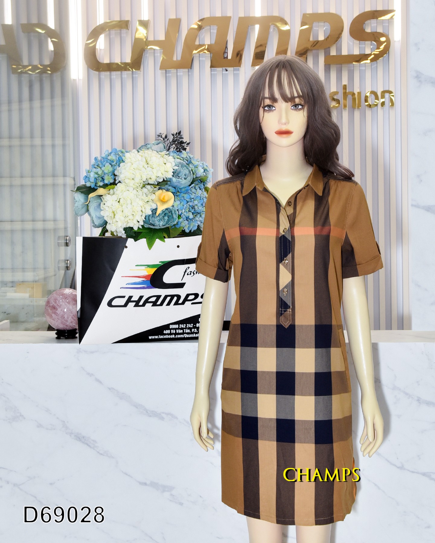 ĐẦM SUÔN SƠ MI BBR 69028