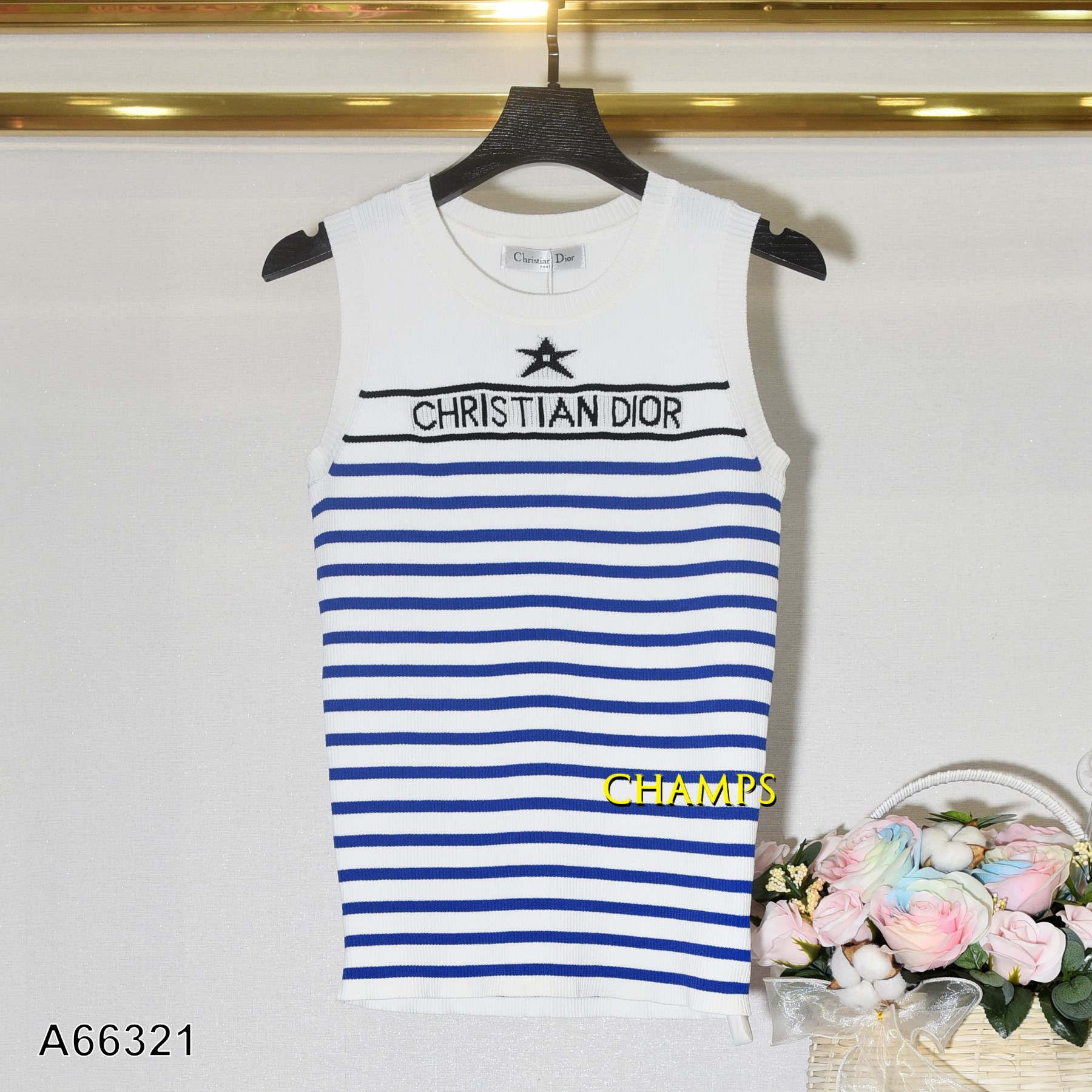 ÁO LEN XANH KẺ SÁT NÁCH 66321