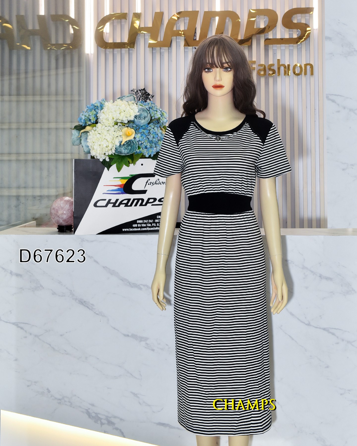 ĐẦM THUN KẺ ĐEN 67623