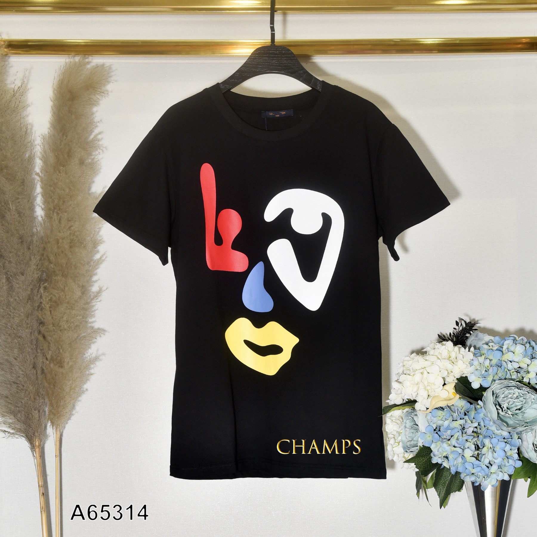 ÁO THUN ĐEN HÌNH 65314