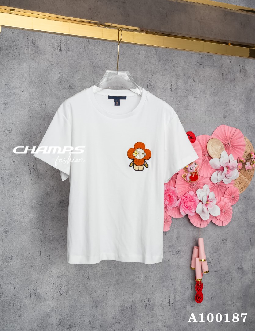 ÁO THUN TRẮNG LV 100187