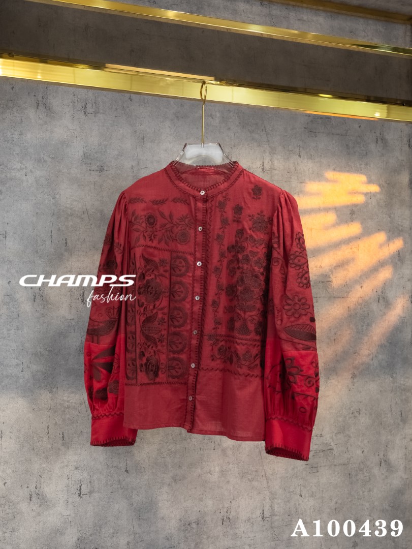 ÁO ĐỎ THÊU 100439