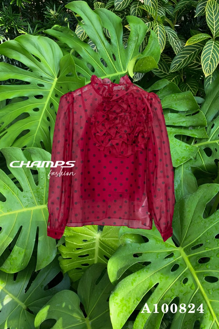 ÁO TO BI ĐỎ LOT 100824