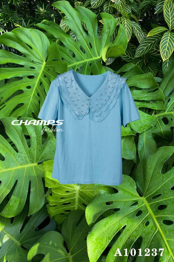 ÁO THUN XANH 101237