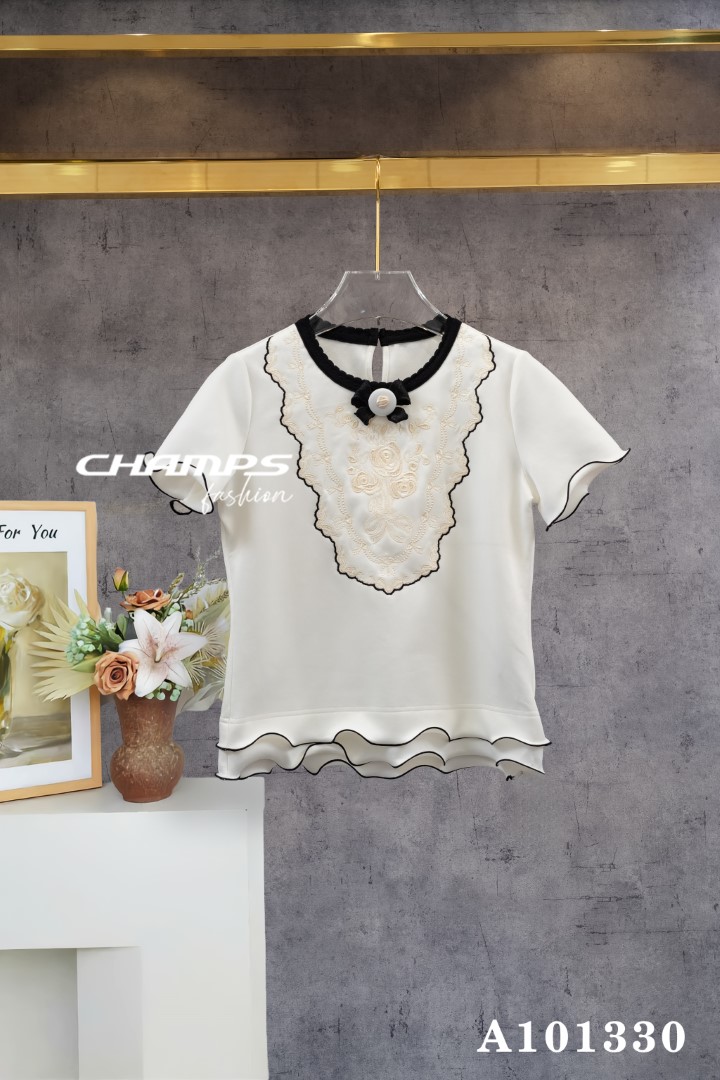 ÁO THUN TRẮNG CHANKE 101330