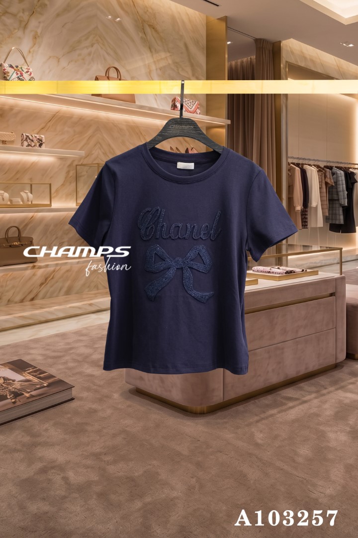 ÁO THUN XANH ĐEN CHANEL 103257