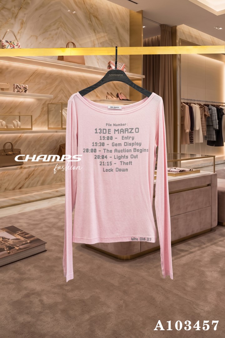 ÁO THUN TAY DAI HỒNG 103457