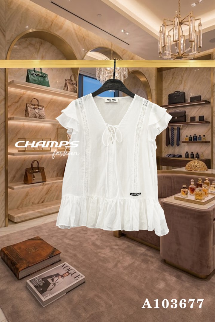 ÁO XÔ TRẮNG MIU 103677