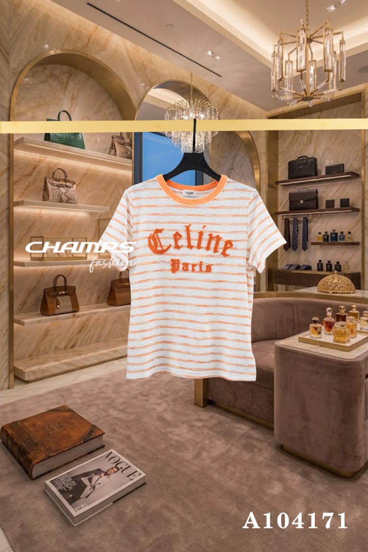ÁO THUN KẺ CAM CELINE 104171