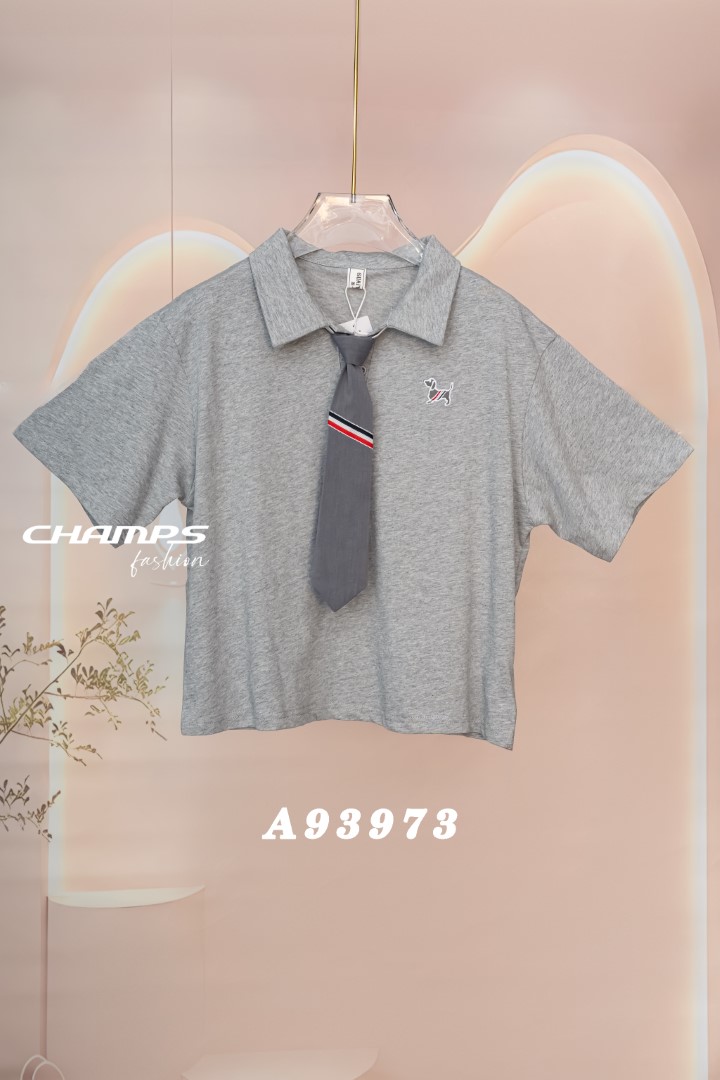 ÁO THUN XÁM CAVAT 93973