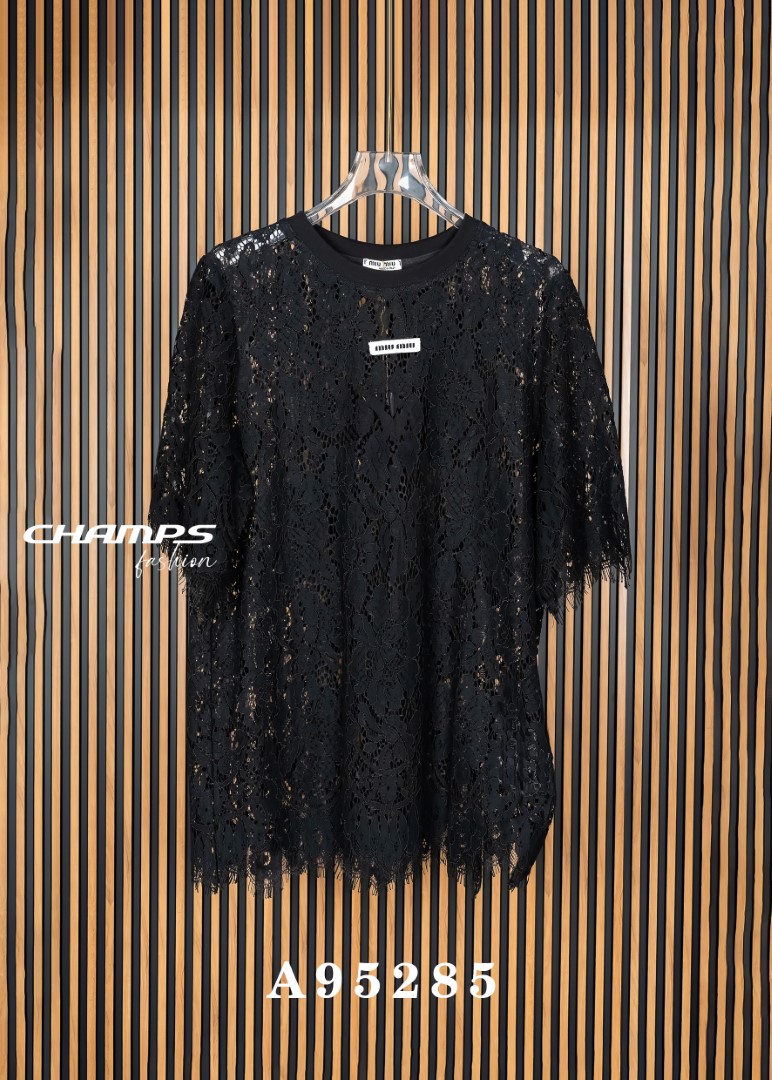 ÁO REN MIUMIU DÁNG DÀI 95285