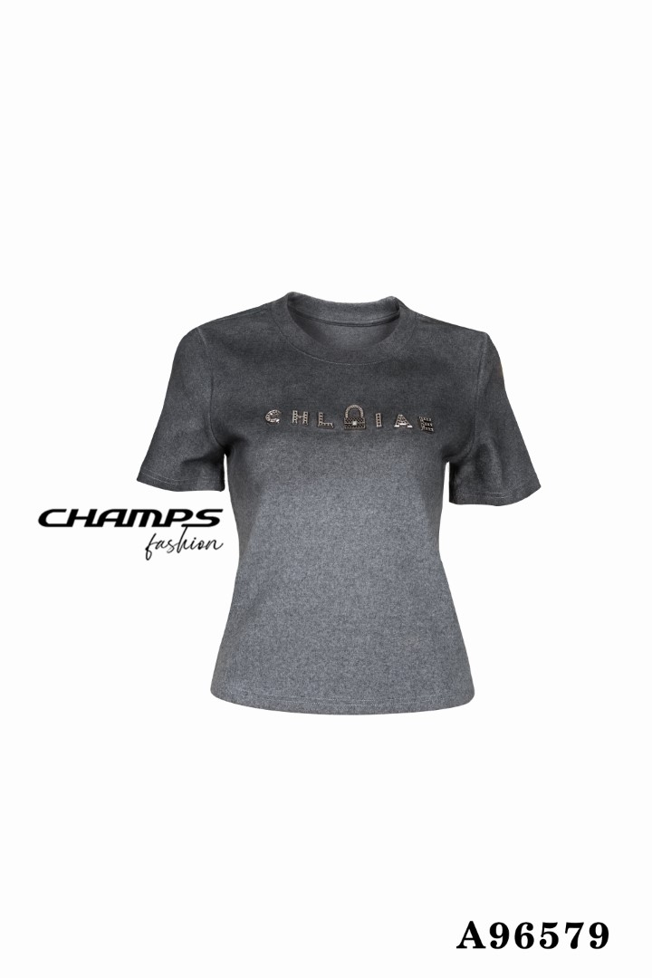 ÁO THUN XÁM CHỮ A 96579