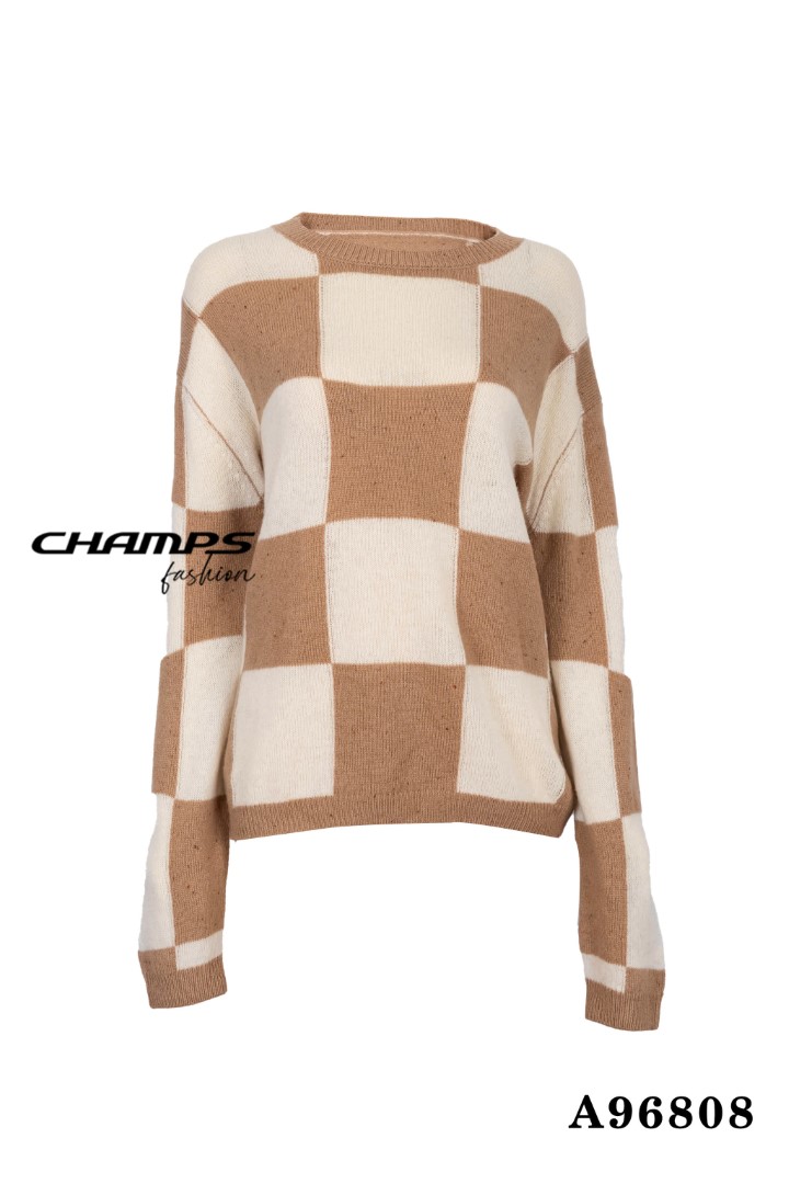 ÁO LEN HÀN QUỐC Ô CÁC MÀU 96808