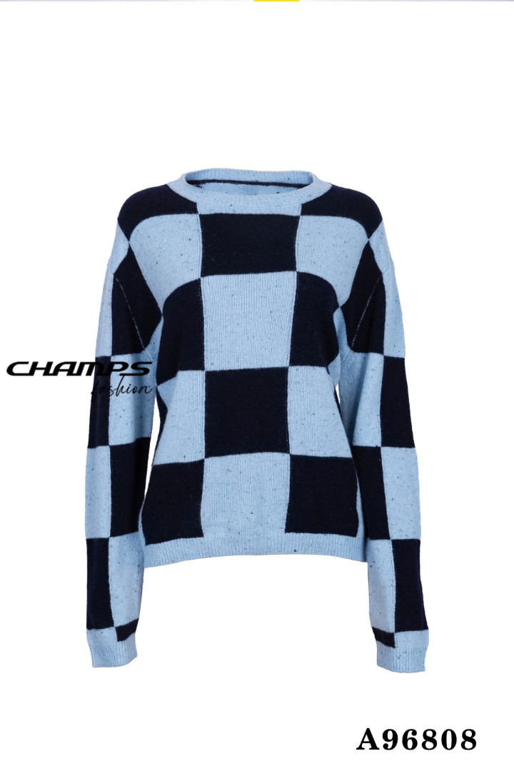 ÁO LEN HÀN QUỐC Ô CÁC MÀU 96808