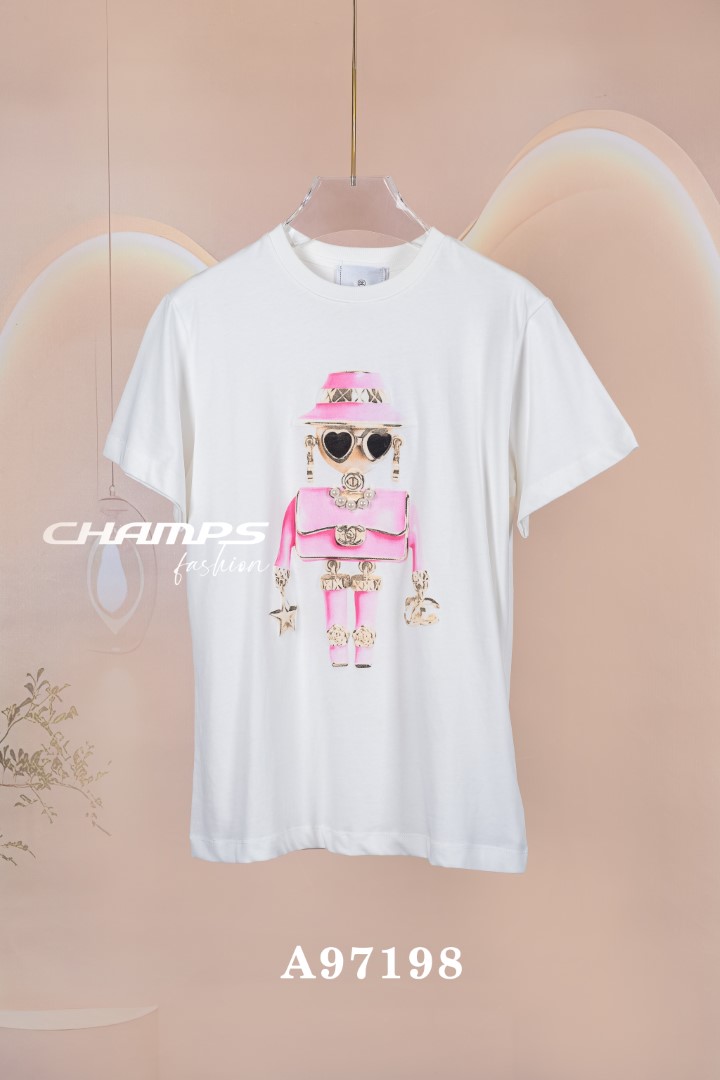 ÁO THUN TRẮNG CHANEL 97198