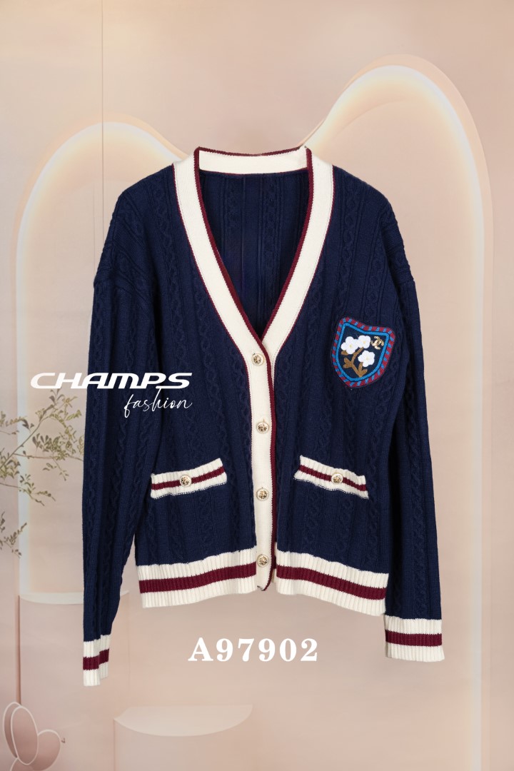 ÁO KHOÁC LEN XANH 97902