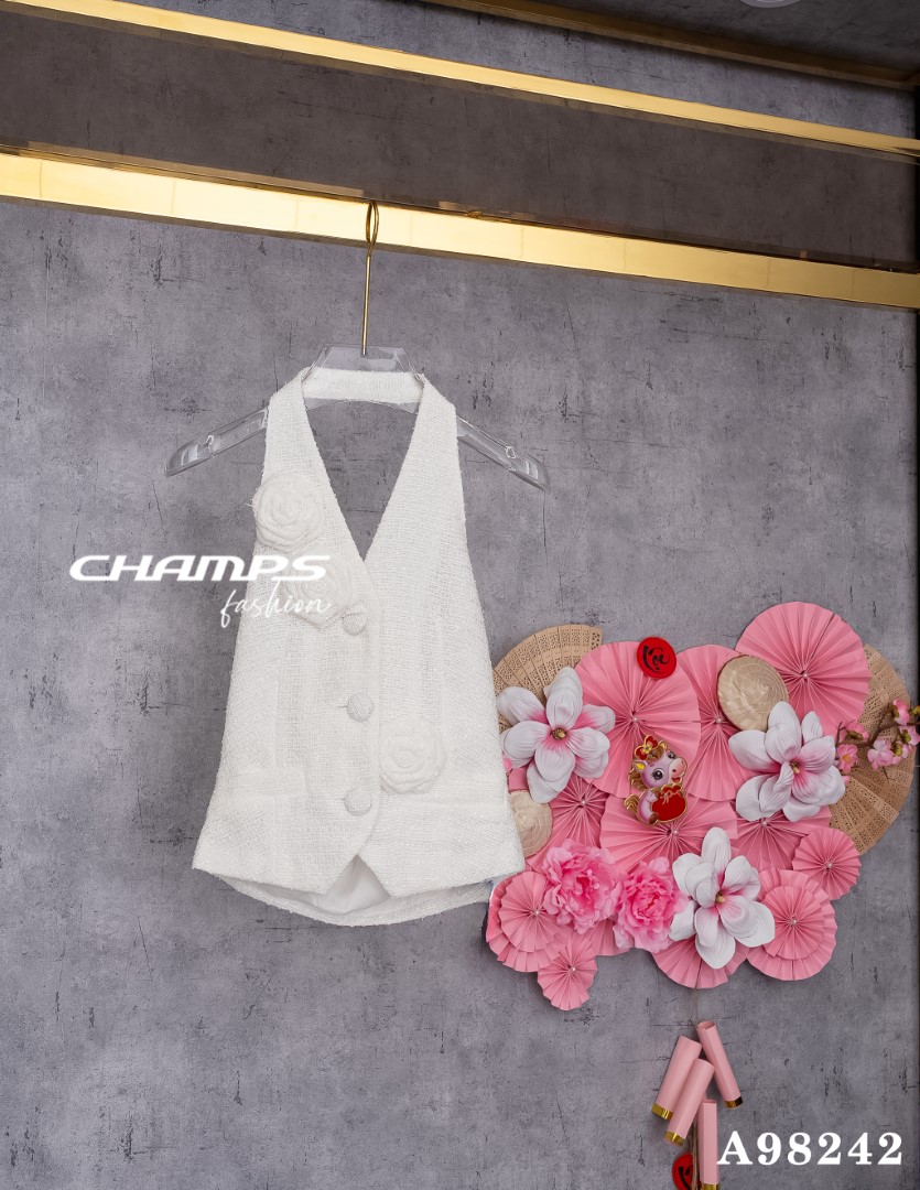 ÁO YẾN BỐ TRẮNG 98242